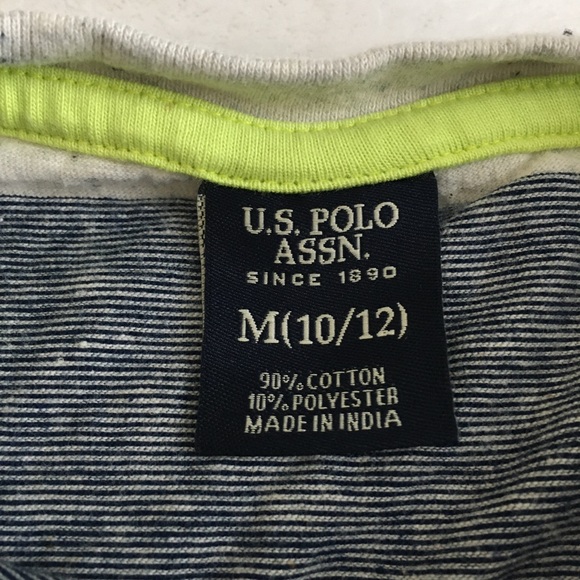 U.S. Polo Assn. Boys Tee Striped - Picture 4 of 5